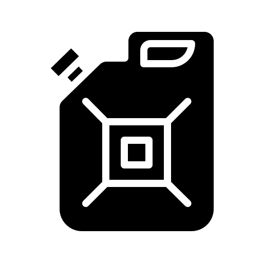 Gasoline oil petrol petroleum icon