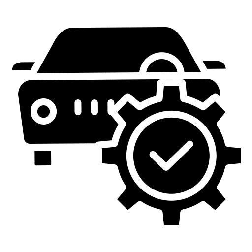 Maintenance transport repair gear icon