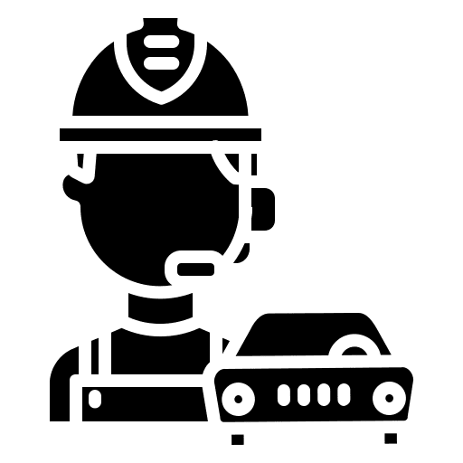 Customer service communications technology headphones icon