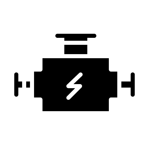 Engine engine transportation garage icon