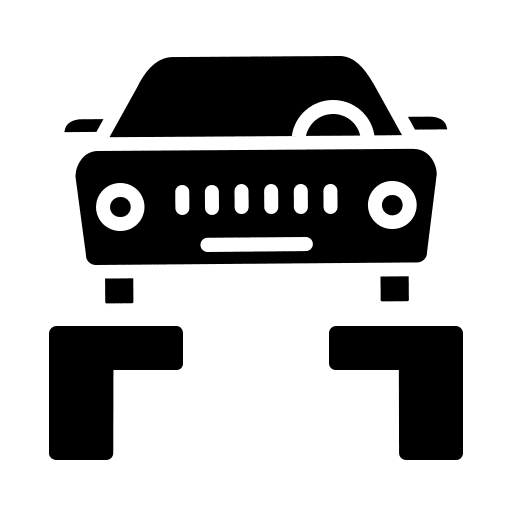 Repair transport vehicle automobile icon