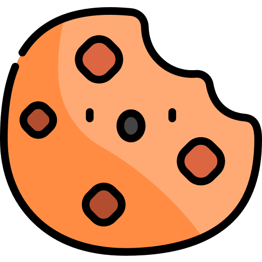 Cookie bakery sweet cookie icon