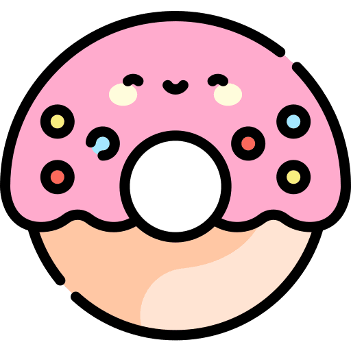 Doughnut doughnut food and restaurant sweet icon