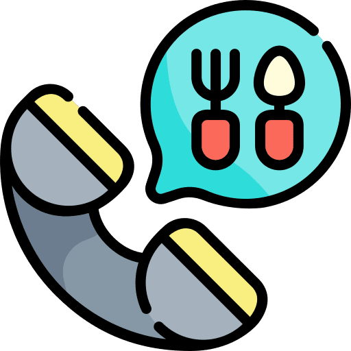 Order food service drinks food and restaurant icon