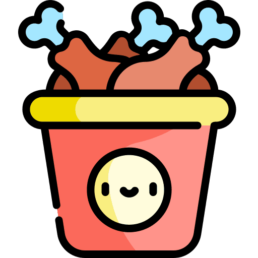 Chicken roast chicken chicken food and restaurant icon