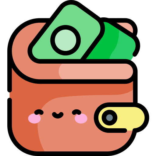 Wallet business and finance holder money icon
