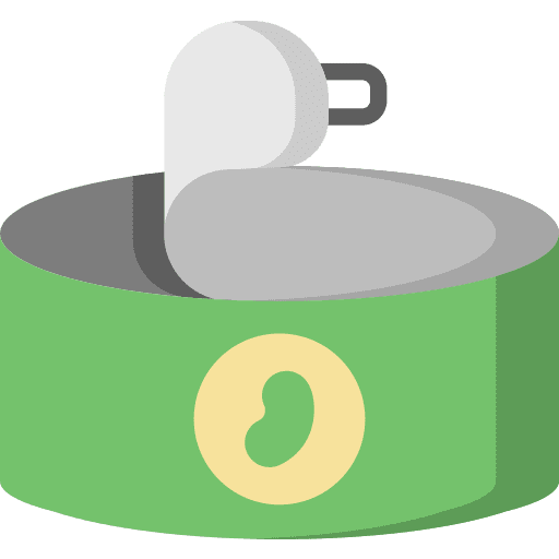 Can vegetable vegetarian food icon