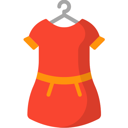Dress garment elegant dress icon