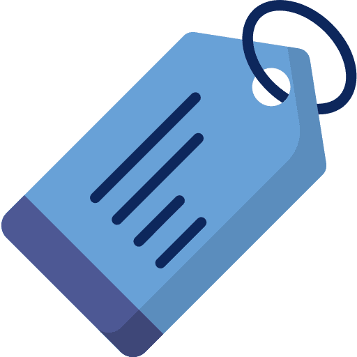 Label commerce and shopping shopping price tag icon