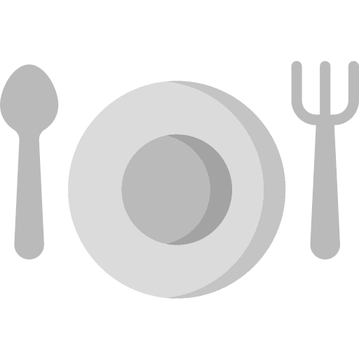 Cutlery dinner travel food icon