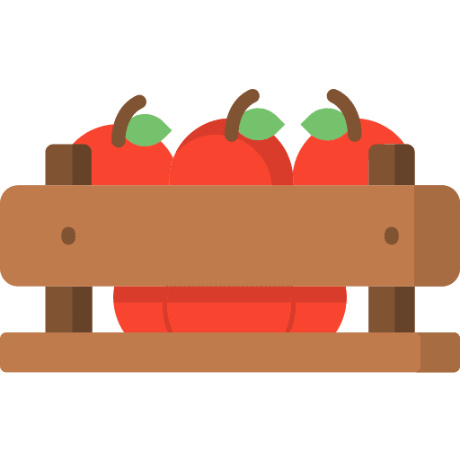Fruits fruits farming and gardening vegetarian icon