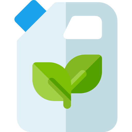 Biofuel technology biogas power icon