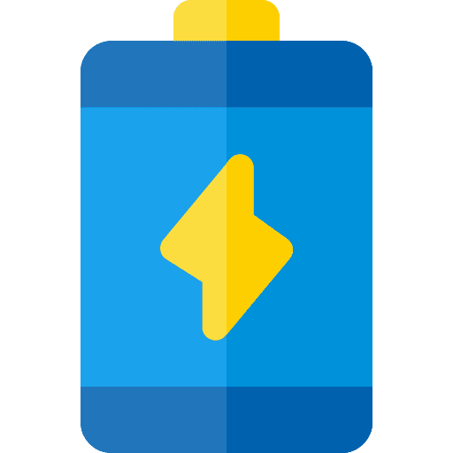 Battery electronics full battery energy icon