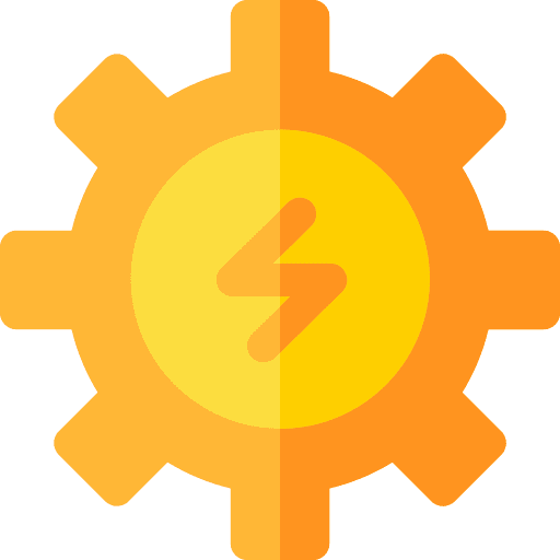 Renewable energy power recycled energy icon