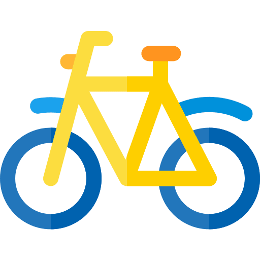 Bicycle bike transport transportation icon