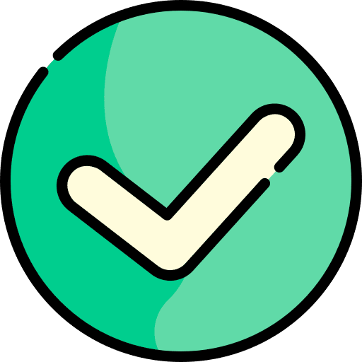 Check green check true hassle free icon