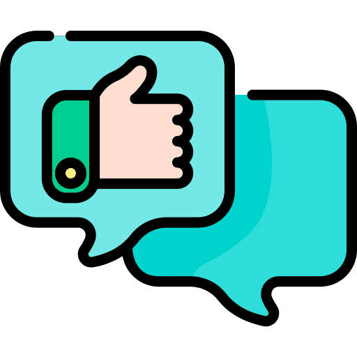 Like like comment suggest icon