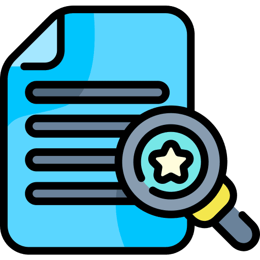 Searching result interface ui icon