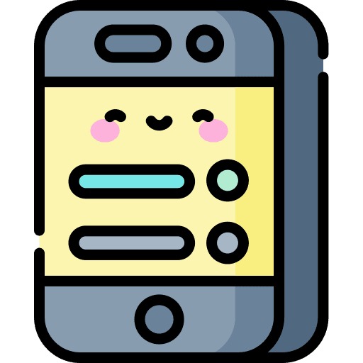 Check list technology electronics smileys icon