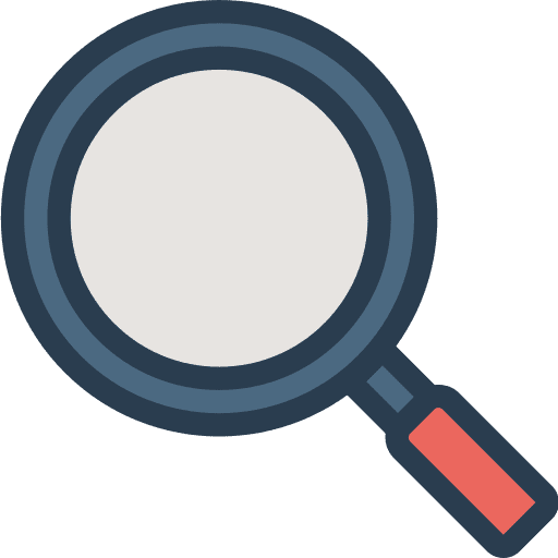 Magnifying glass zoom detective miscellaneous icon