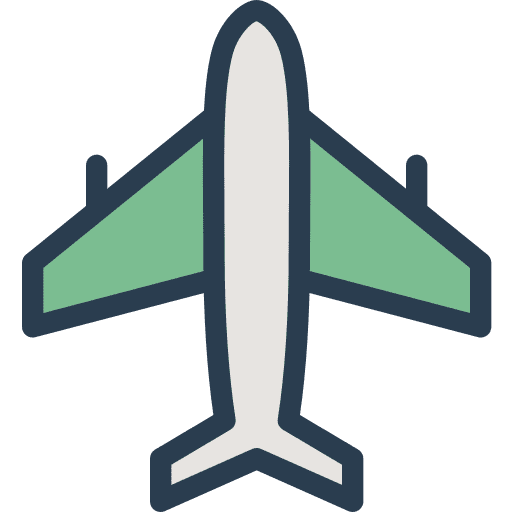 Aeroplane transportation airplane aeroplane icon