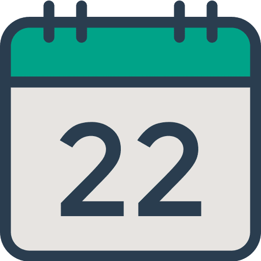 Calendar calendar administration time and date icon