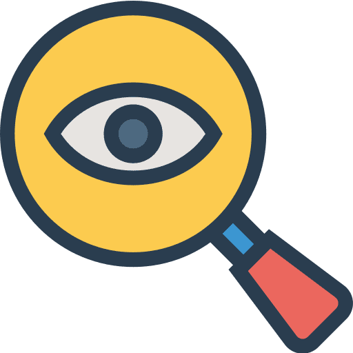 Detective ui detective seo and web icon