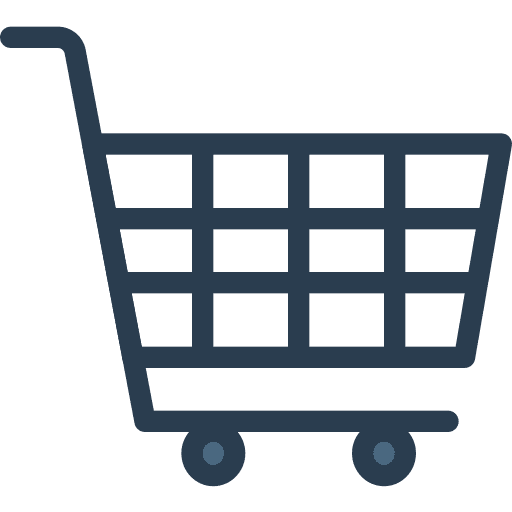 Shopping cart online store commerce supermarket icon