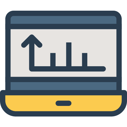 Analytics graphic stats analytics icon