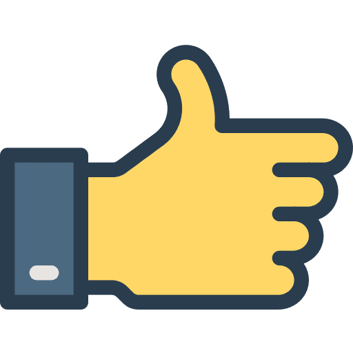 Like like hands finger icon