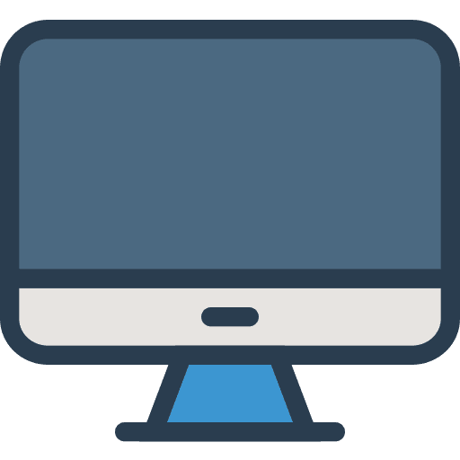 Monitor technology tv monitor icon