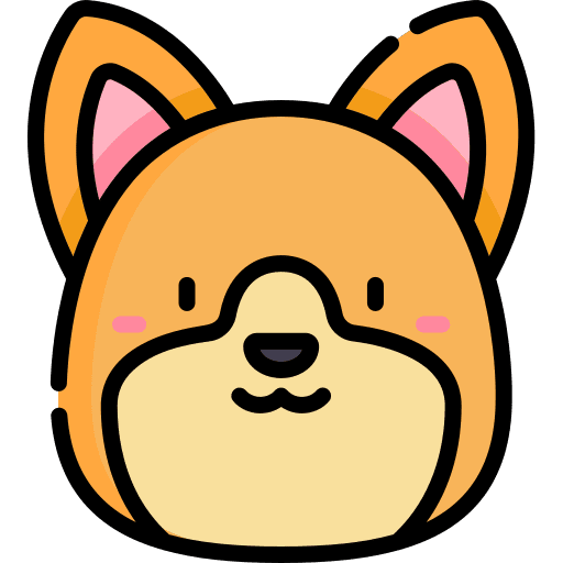 Corgi pet dog animals icon