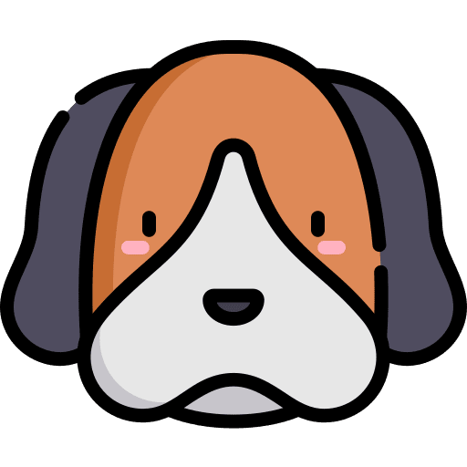 Beagle pet dog animals icon