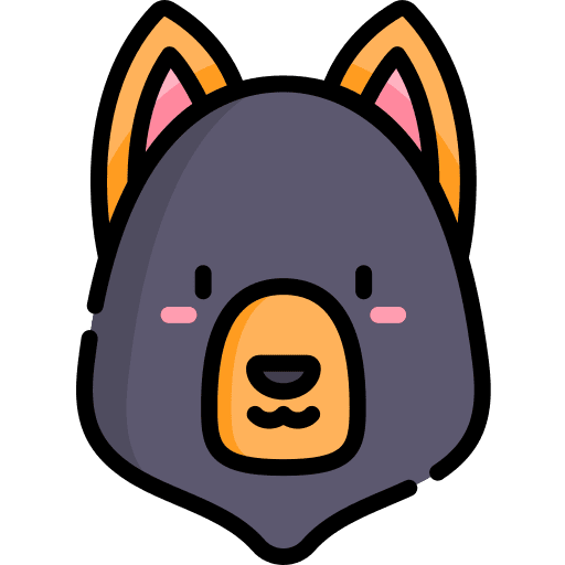 German shepherd animal kingdom animals dog icon