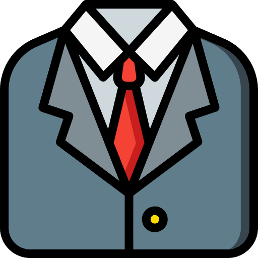 Suit suit clothes garment icon