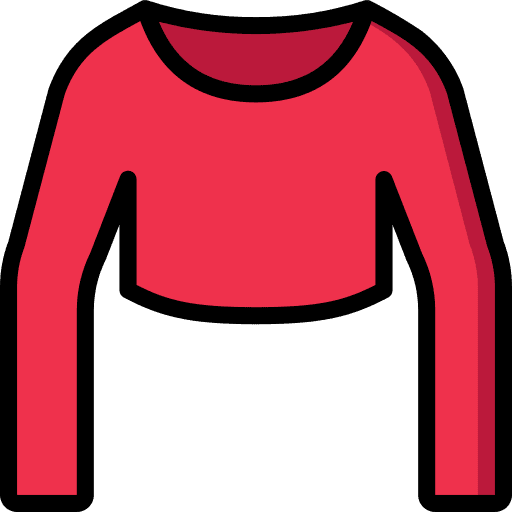 Top garment fashion clothes icon