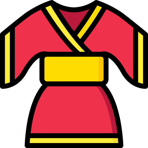 Kimono kimono fashion clothes icon