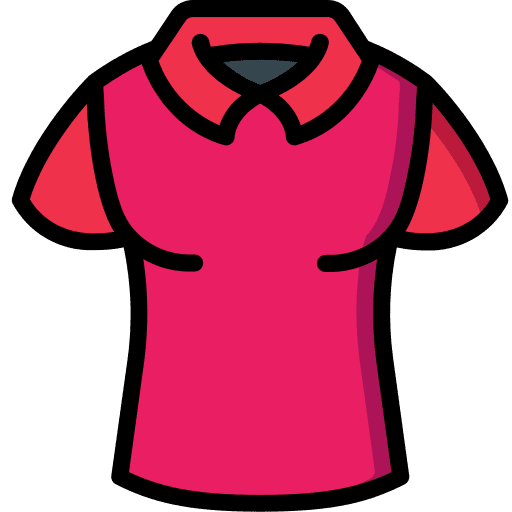 Polo shirt clothes garment polo shirt icon