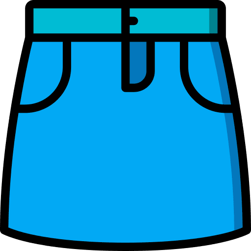 Skirt garment fashion skirt icon