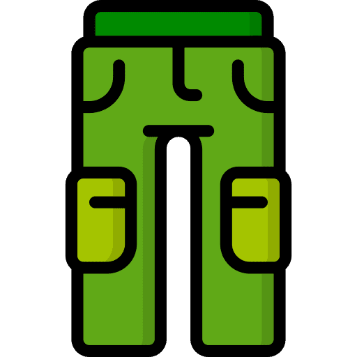 Trousers clothes fashion garment icon