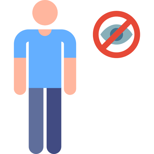 Blind diversity disabled humanpictos icon