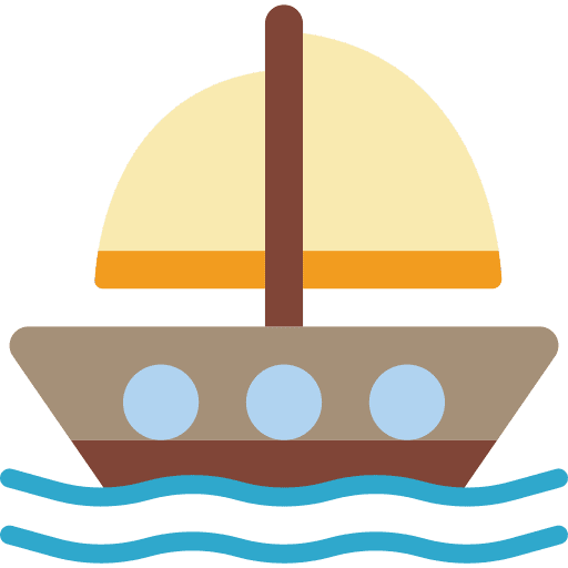 Boat miscellaneous ship marine icon
