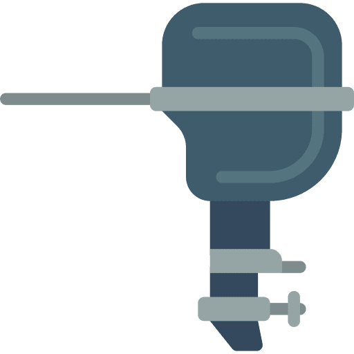 Engine boat engine sailboat icon