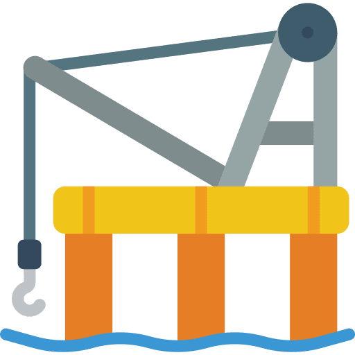 Crane ocean boat miscellaneous icon