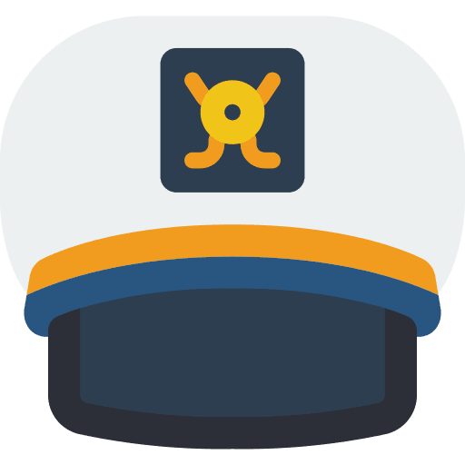 Hat marine hat sea icon
