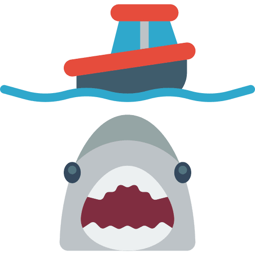 Shark shark miscellaneous ocean icon