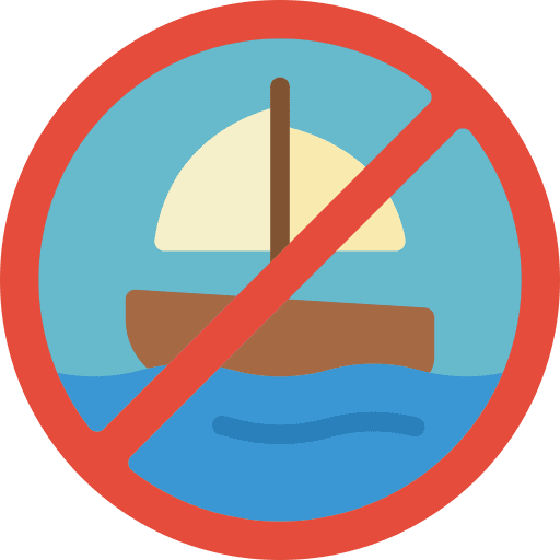 Sign ocean ship miscellaneous icon