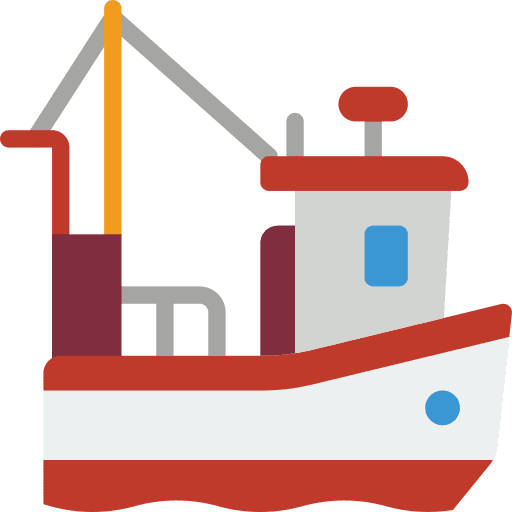 Boat sea transportation ocean icon