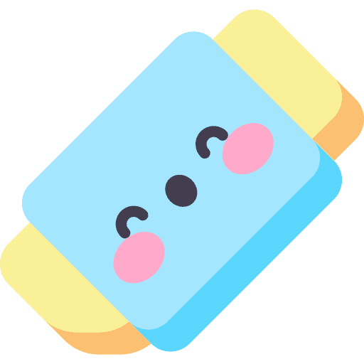 Eraser clean eraser erase icon