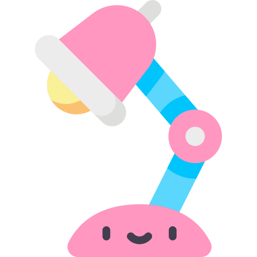 Lamp tools and utensils light lamp icon